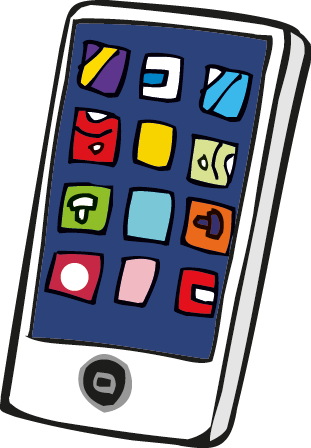 kleines Geraät zum telefonieren, fotigrafieren und Internet nutzen