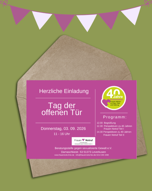 Einladung zum Tag der offenen Tür